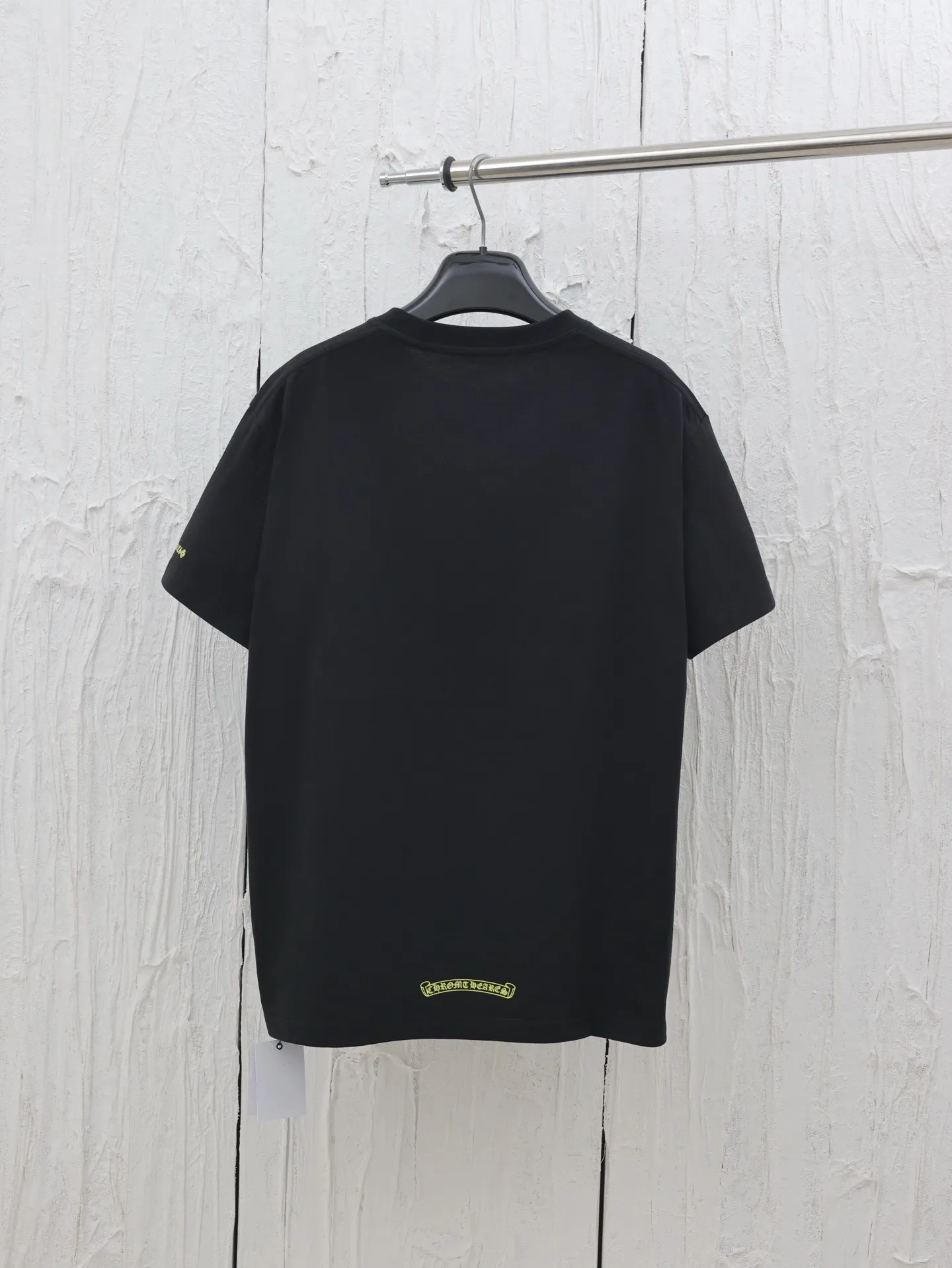 🅿️280 Chrome Hearts*/Chrome Hearts 25 new style Sanskrit letter printed short-sleeved T-shirt with collar Size: S/M/L
